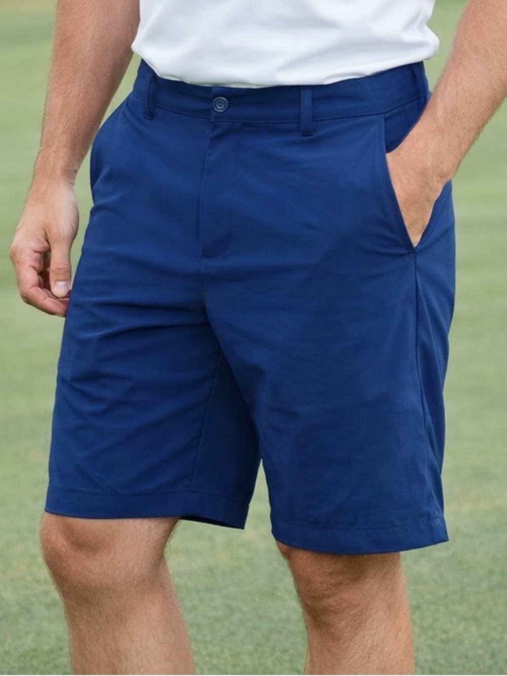 Booyaa Blue Shorts Golf shorts with Relaxed Fit